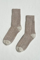 Classic Cashmere Socks Fawn