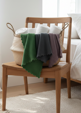 Hand-knitted Blanket Shawl