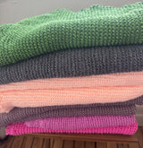 Hand-knitted Blanket Shawl