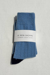 Classic Cashmere Socks: Grey Melange