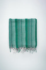 Green Teal Montauk Hand Towel