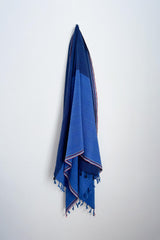 royal-blue-tonal-towel_turkish cotton home & loft linens