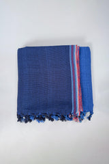royal-blue-tonal-towel_turkish cotton home & loft linens