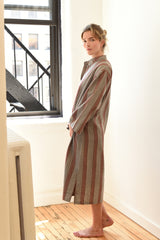 Rust Brown New York Long Sleeve Kaftan