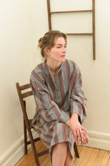 Rust Brown New York Long Sleeve Kaftan
