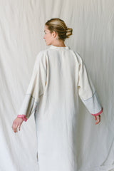 Ivory Cherry Tribeca Long Sleeve Maxi Kaftan