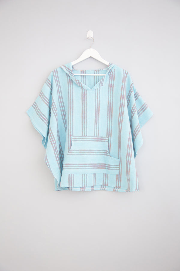 home and loft Turquoise Hudson Poncho