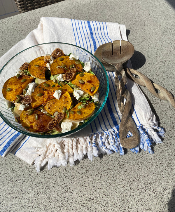 Cook with Us: Fall Butternut Squash and Pomegranate Salad