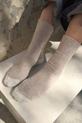Classic Cashmere Socks Fawn