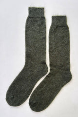 Mohair Veil Socks Cream