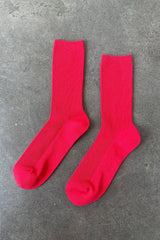 Crisp Step Socks :WHITE