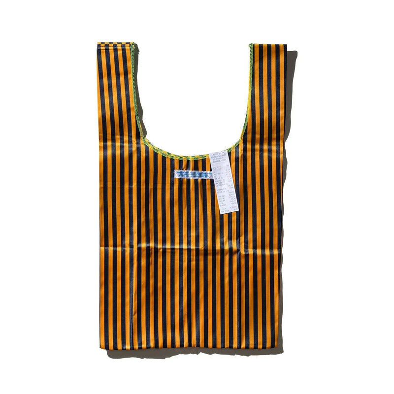 School Tie Fabric Bag: Yellow x Gray