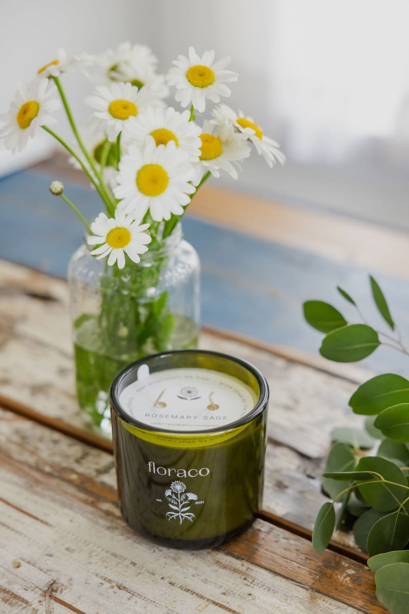 Rosemary Sage Candle - Petite