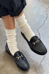 Crisp Step Socks :WHITE