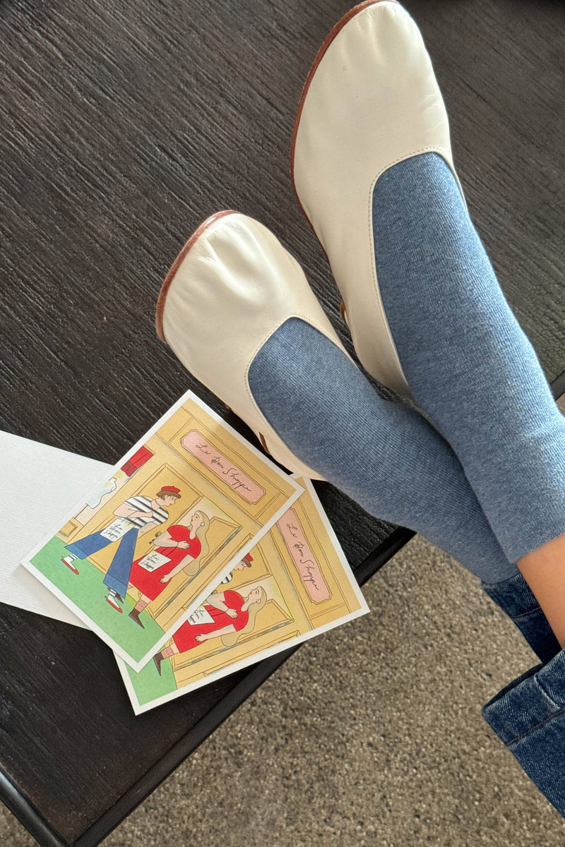 Sneaker Socks: Heart - White / Red