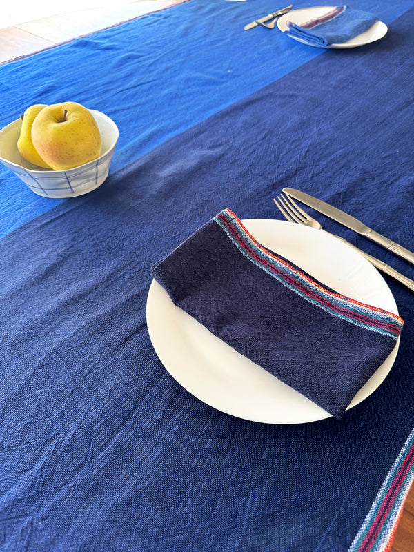 Aegean Indigo Blue Cloth Napkin