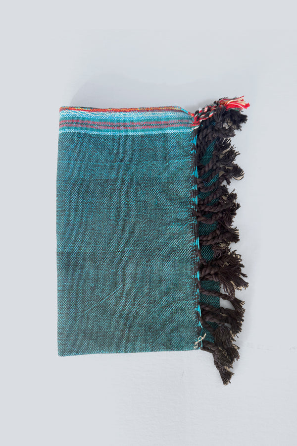 HL_Hand_Towel_Aegean_Teal Turkish cotton tea towels kitchen linens