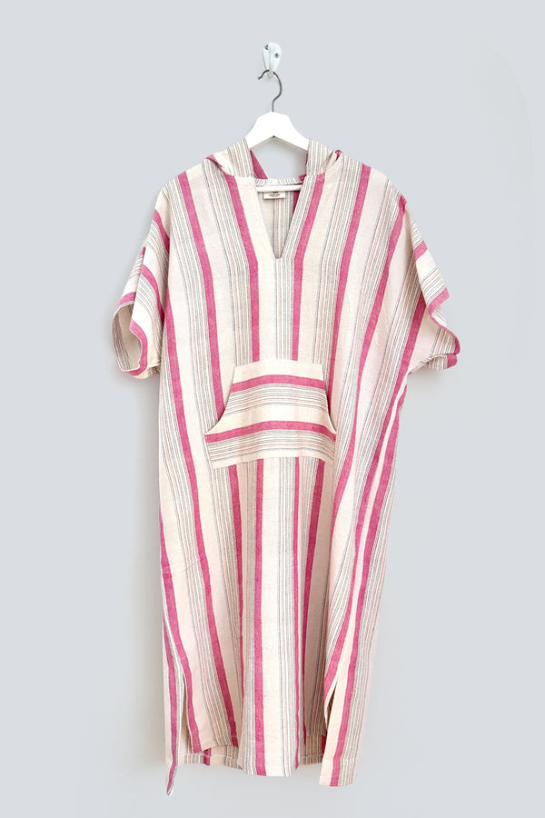 HL_Hooded_Kaftan_Pink_Ivory_Montauk