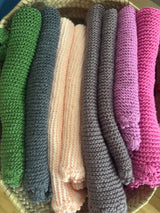 Hand-knitted Blanket Shawl