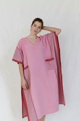 Gypsy Pink Tribeca V-Neck Kaftan