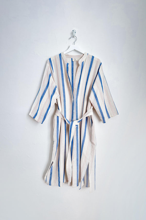 Blue Ivory Montauk Button Down Kaftan