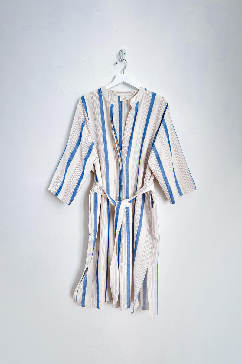 Blue Ivory Montauk Button Down Kaftan