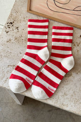Wally Socks: Candy Cane