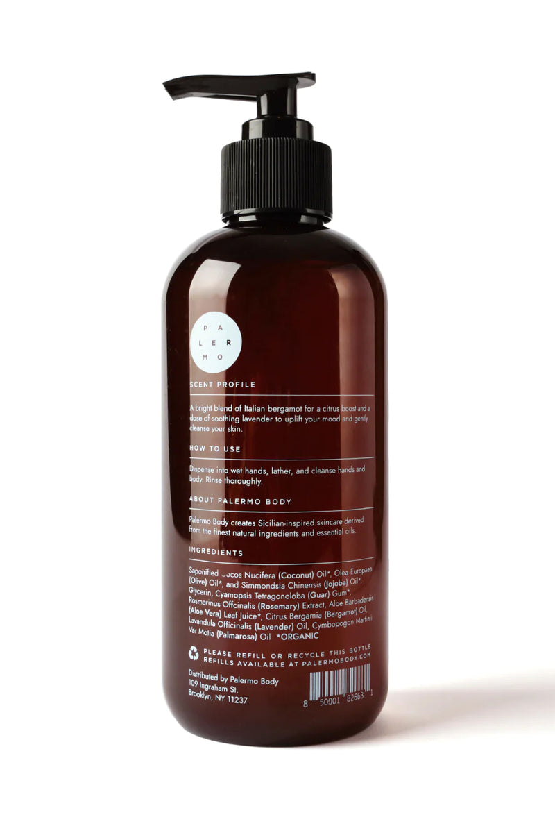 grapefruit and juniper hand/body wash, home and loft