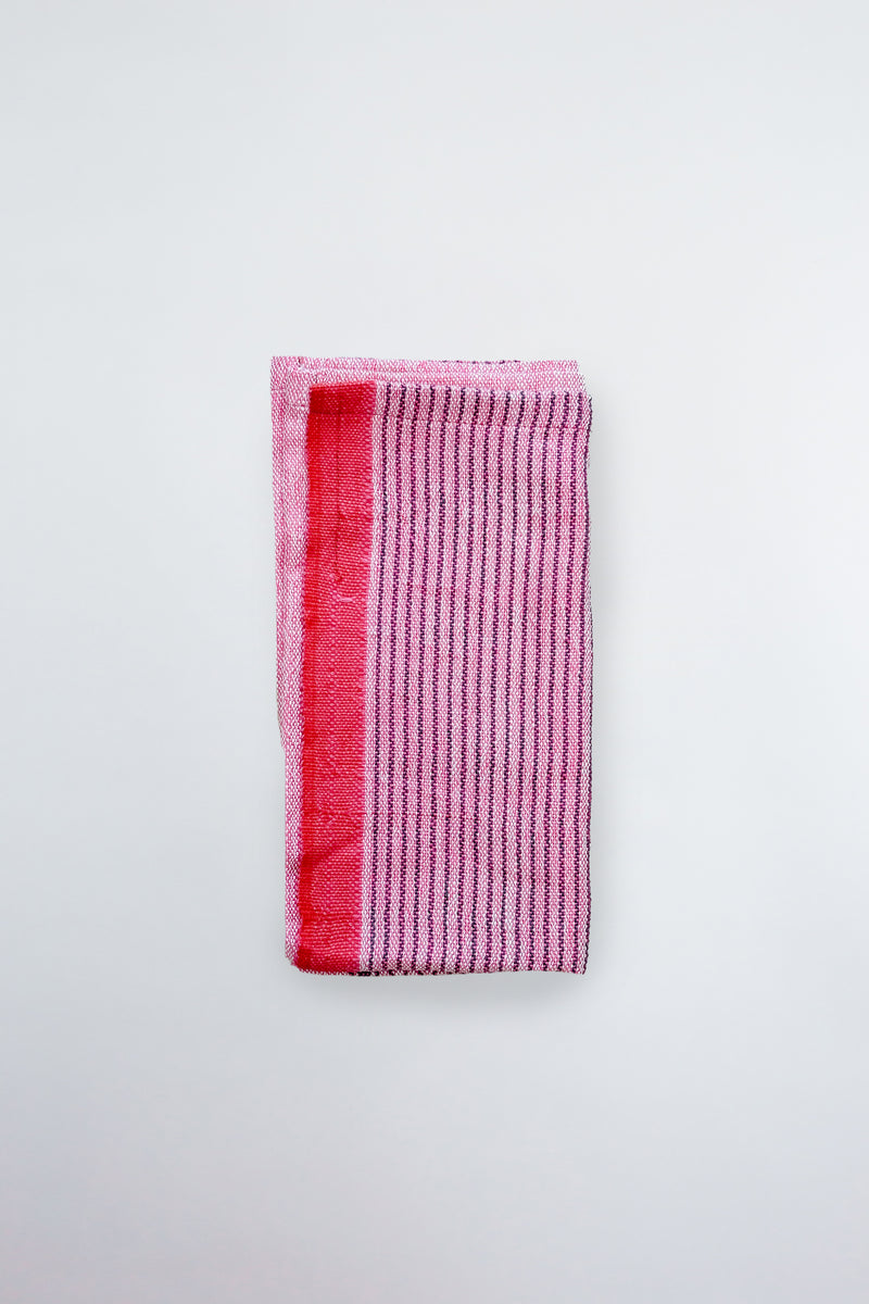 gypsy pink tribeca cloth napkin, home & loft, cotton napkin, linen napkin