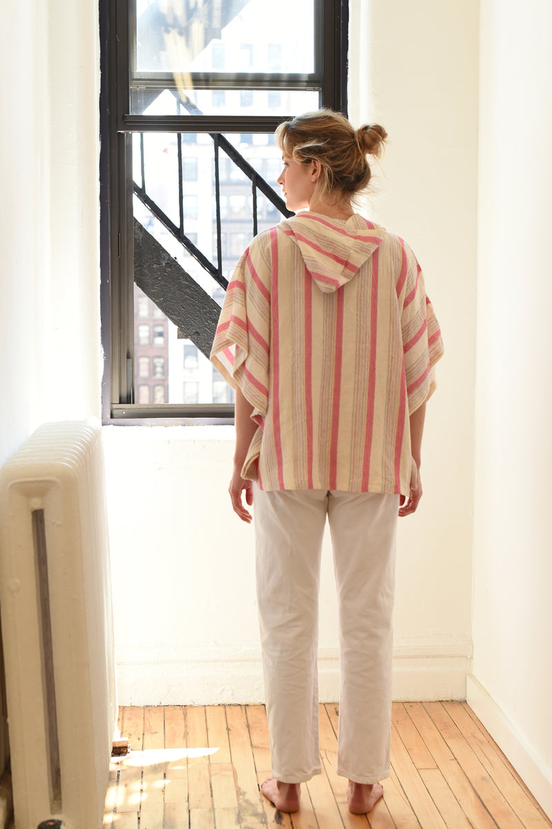Pink Ivory Montauk Poncho