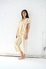 Yellow Ivory Montauk Pants Set - Vibrant Yellow