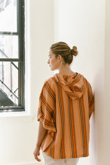 flame hudson 100% cotton poncho