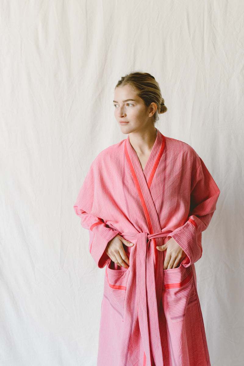 Gypsy Pink Tribeca Long Bathrobe