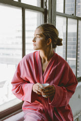 Gypsy Pink Tribeca Long Bathrobe