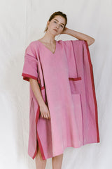 Gypsy Pink Tribeca V-Neck Kaftan