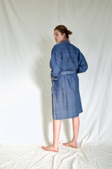 indigo tribeca long bathrobe