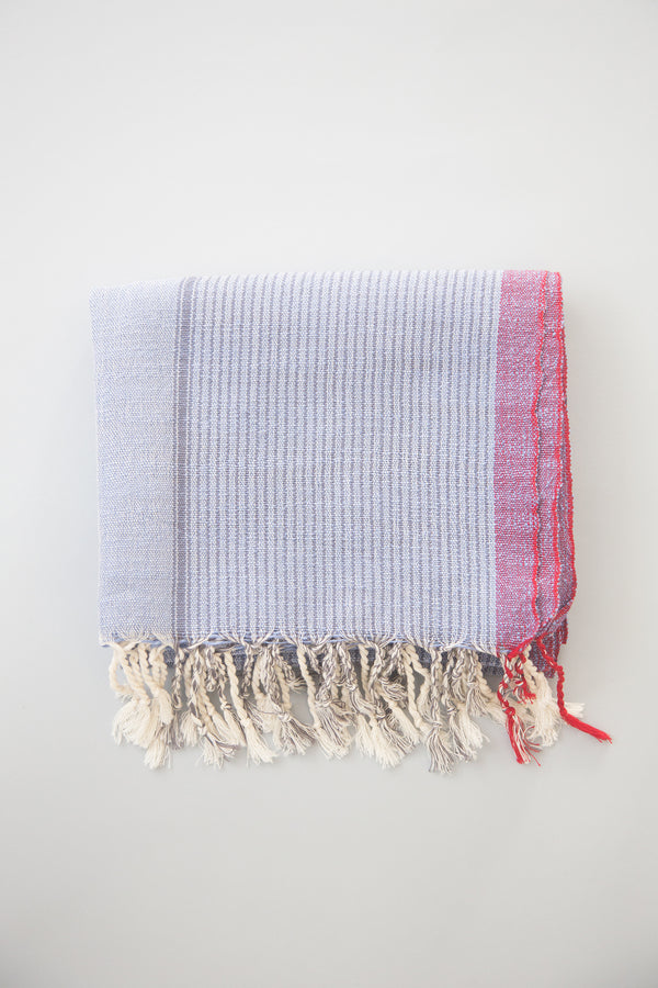 home and loft denim wash tribeca towel