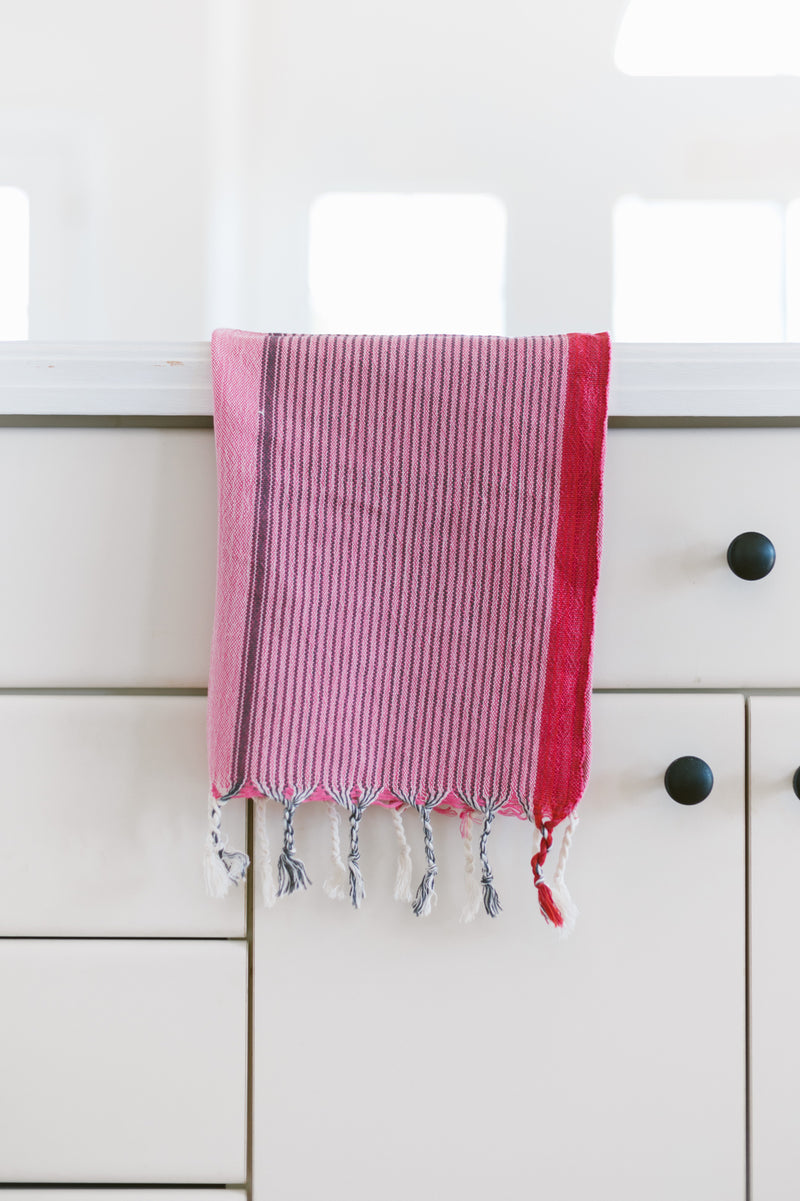 home and loft gypsy pink tribeca hand towel