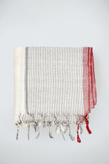 home and loft ivory cherry tribeca towel