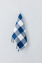 home and loft buffalo check hand towel