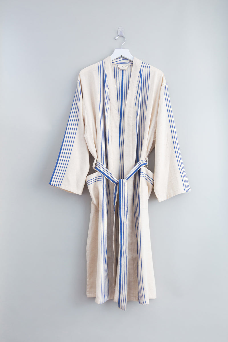 Royal Blue Hudson Long Bathrobe