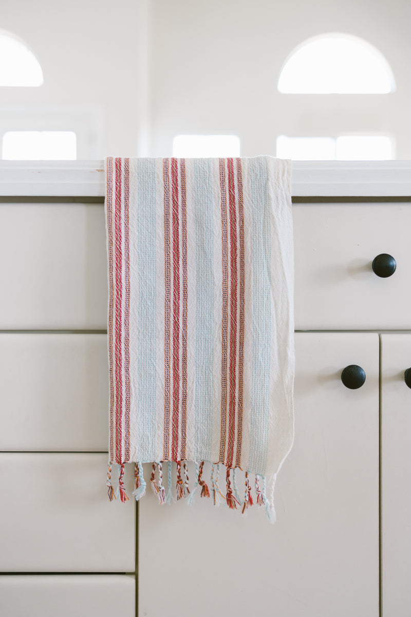 Peach Hudson Hand Towel