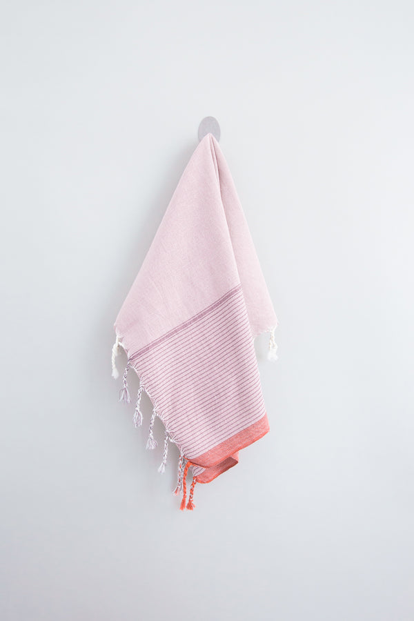 home and loft rosewood tribeca hand towel