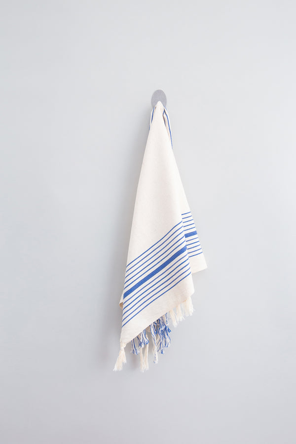 home and loft royal blue hudson hand towel