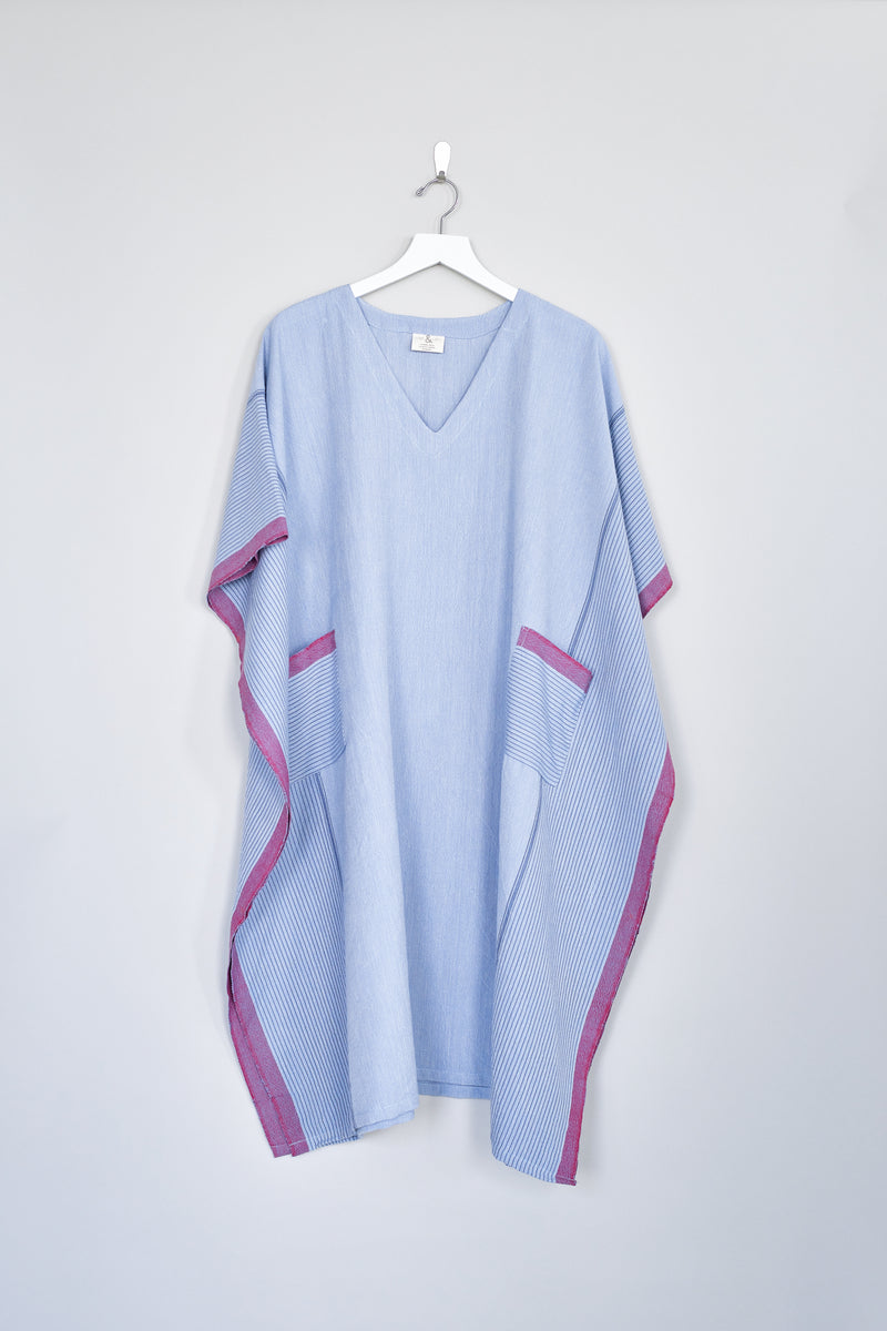 Denim Wash Tribeca V-Neck Kaftan